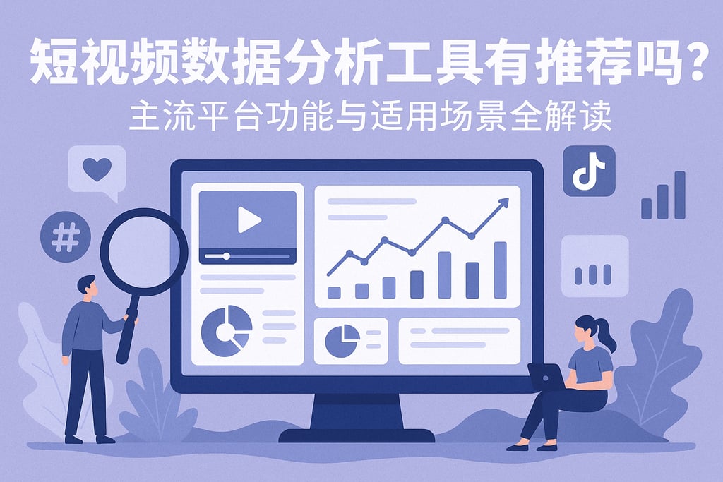 短视频数据分析工具有推荐吗？主流平台功能与适用场景全解读