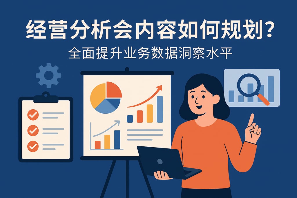 经营分析会内容如何规划？全面提升业务数据洞察水平
