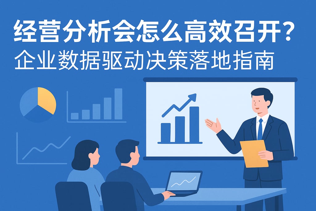 经营分析会怎么高效召开？企业数据驱动决策落地指南