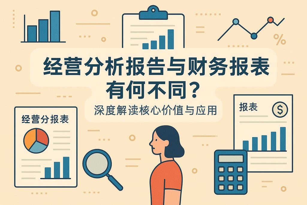 经营分析报告与财务报表有何不同？深度解读核心价值与应用