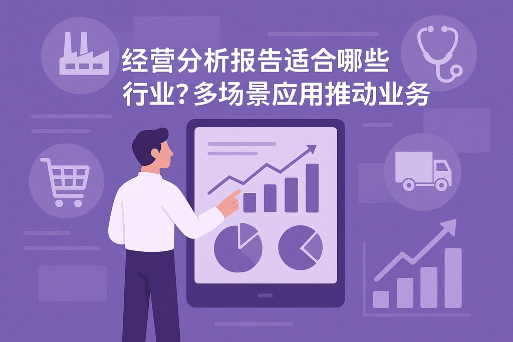 经营分析报告适合哪些行业？多场景应用推动业务增长