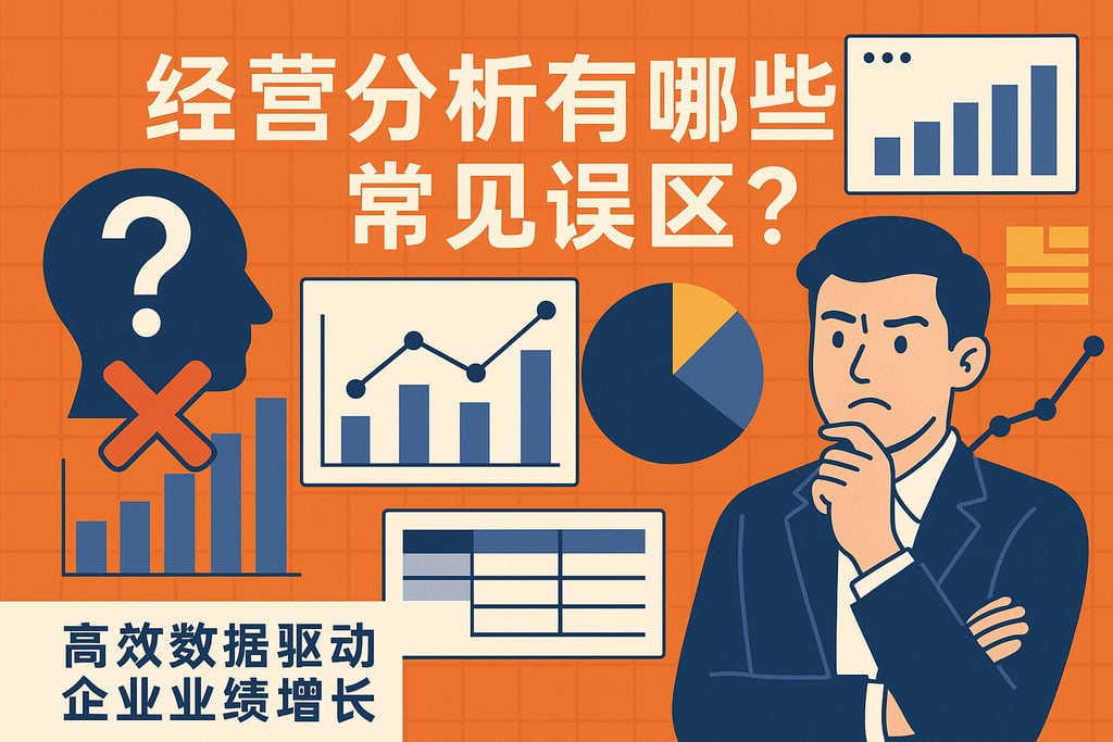 经营分析有哪些常见误区？高效数据驱动企业业绩增长