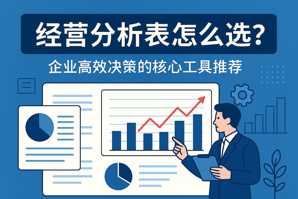 经营分析表怎么选？企业高效决策的核心工具推荐