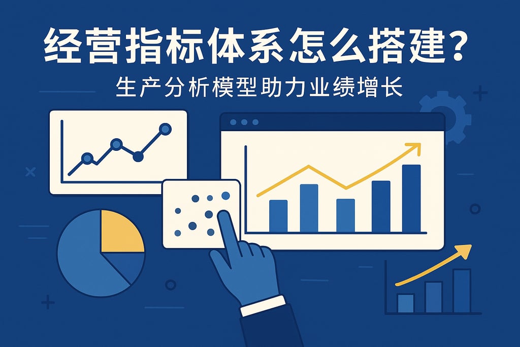 经营指标体系怎么搭建？生产分析模型助力业绩增长