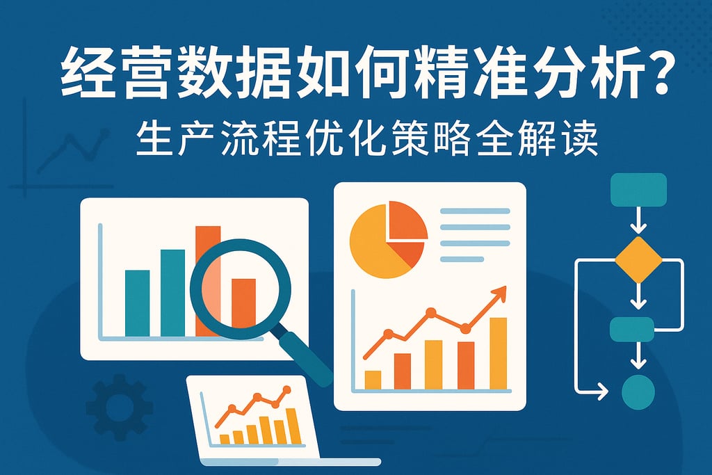 经营数据如何精准分析？生产流程优化策略全解读