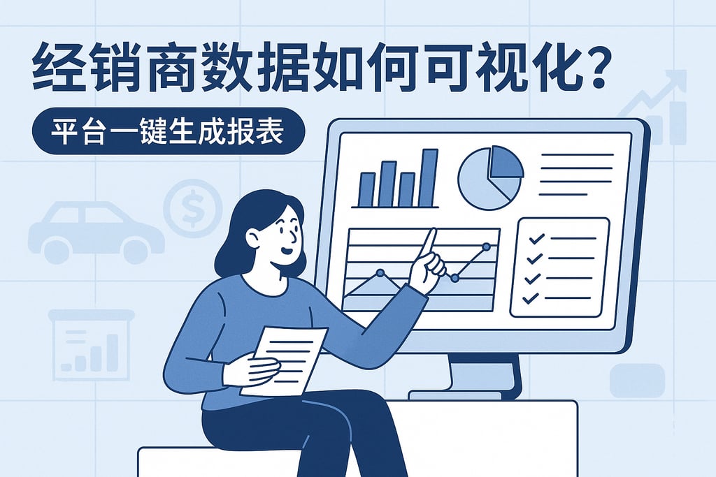 经销商数据如何可视化？平台一键生成报表