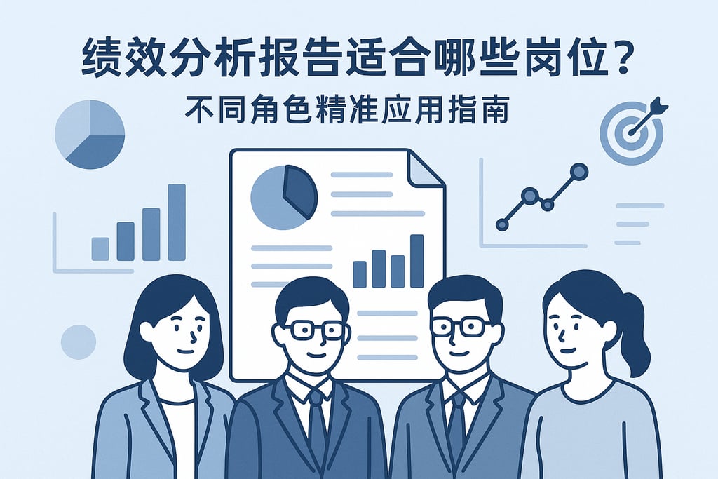 绩效分析报告适合哪些岗位？不同角色精准应用指南