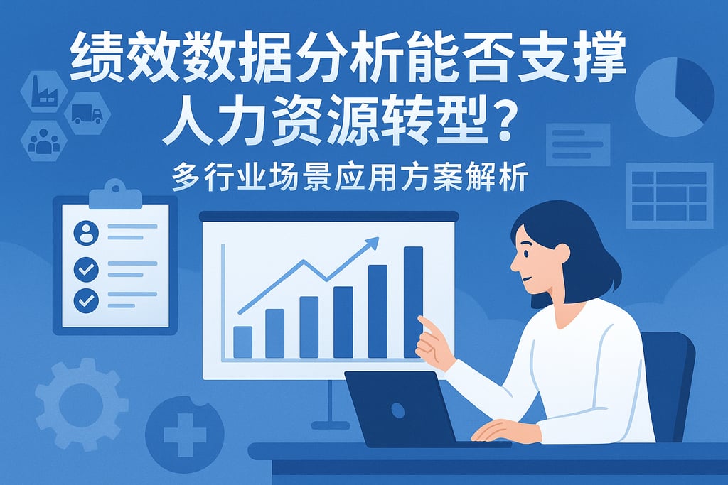 绩效数据分析能否支撑人力资源转型？多行业场景应用方案解析