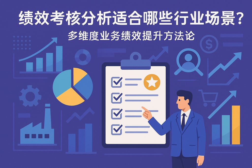 绩效考核分析适合哪些行业场景？多维度业务绩效提升方法论