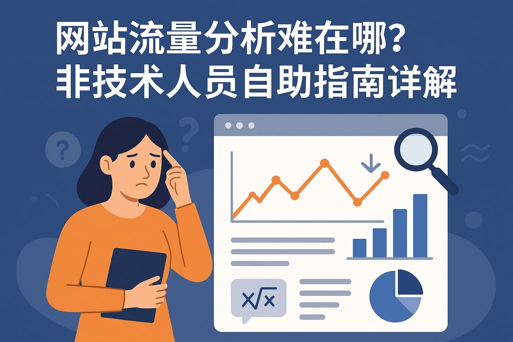 网站流量分析难在哪？非技术人员自助指南详解