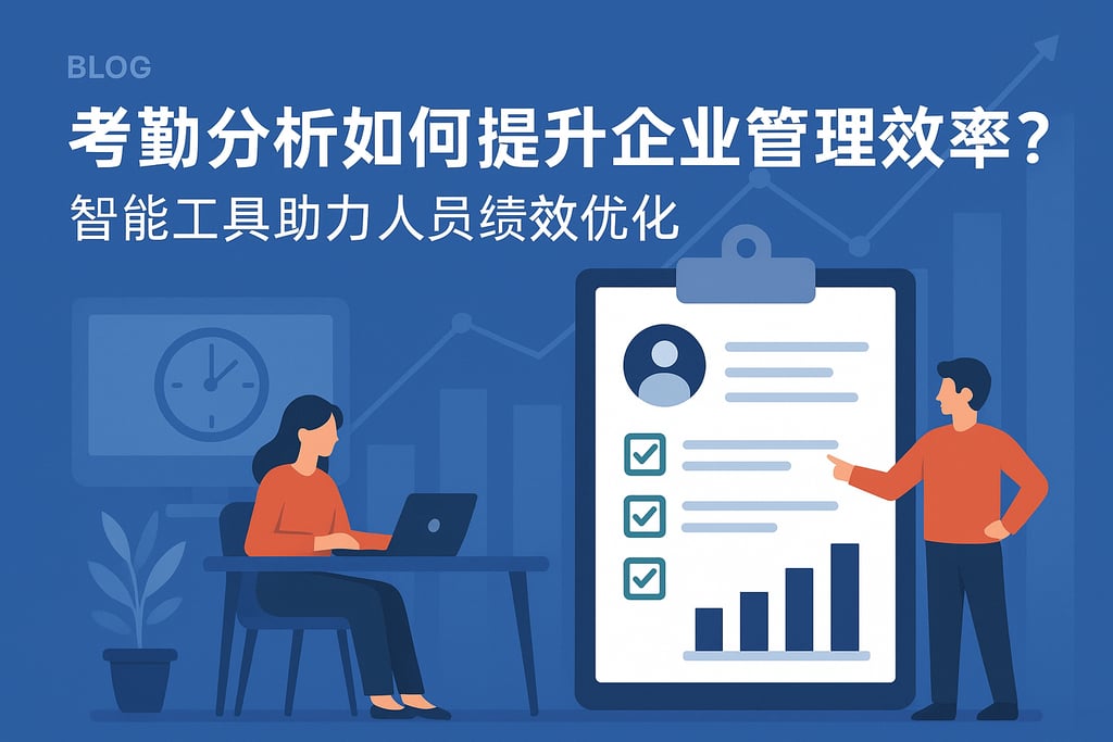 考勤分析如何提升企业管理效率？智能工具助力人员绩效优化