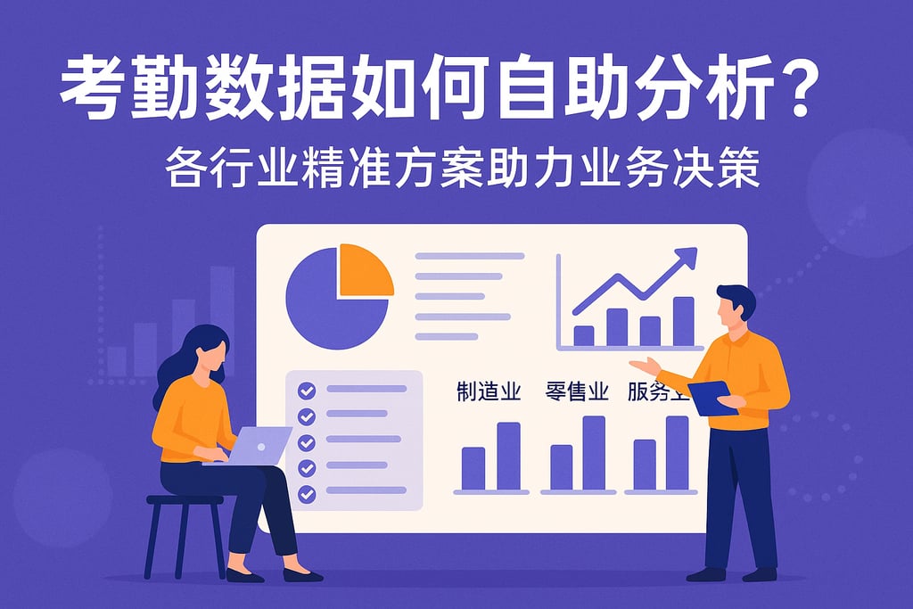 考勤数据如何自助分析？各行业精准方案助力业务决策