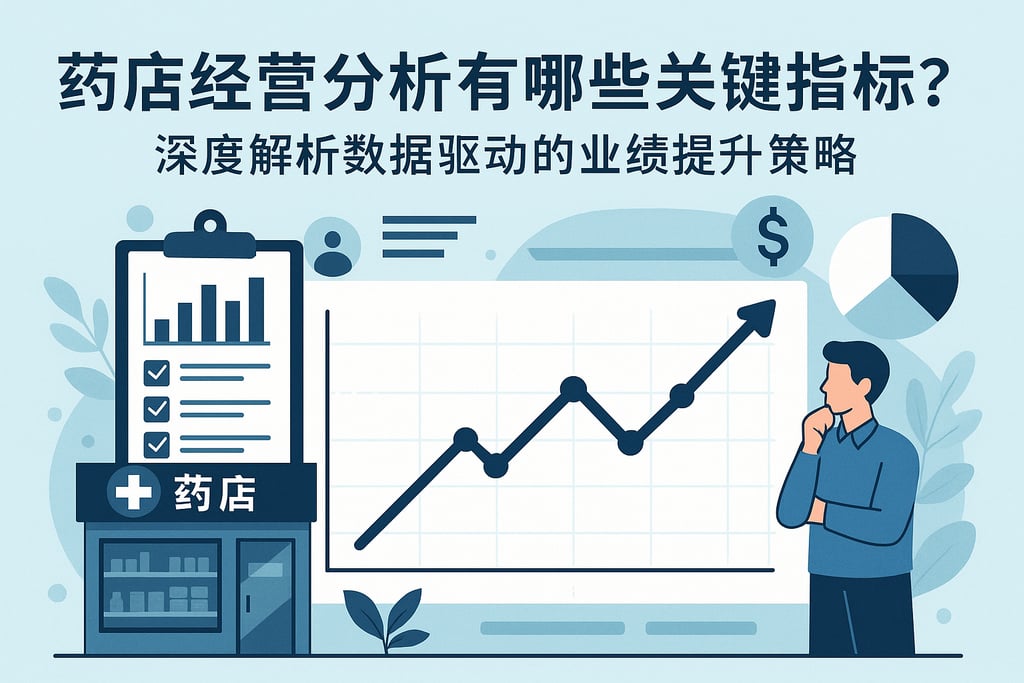 药店经营分析有哪些关键指标？深度解析数据驱动的业绩提升策略