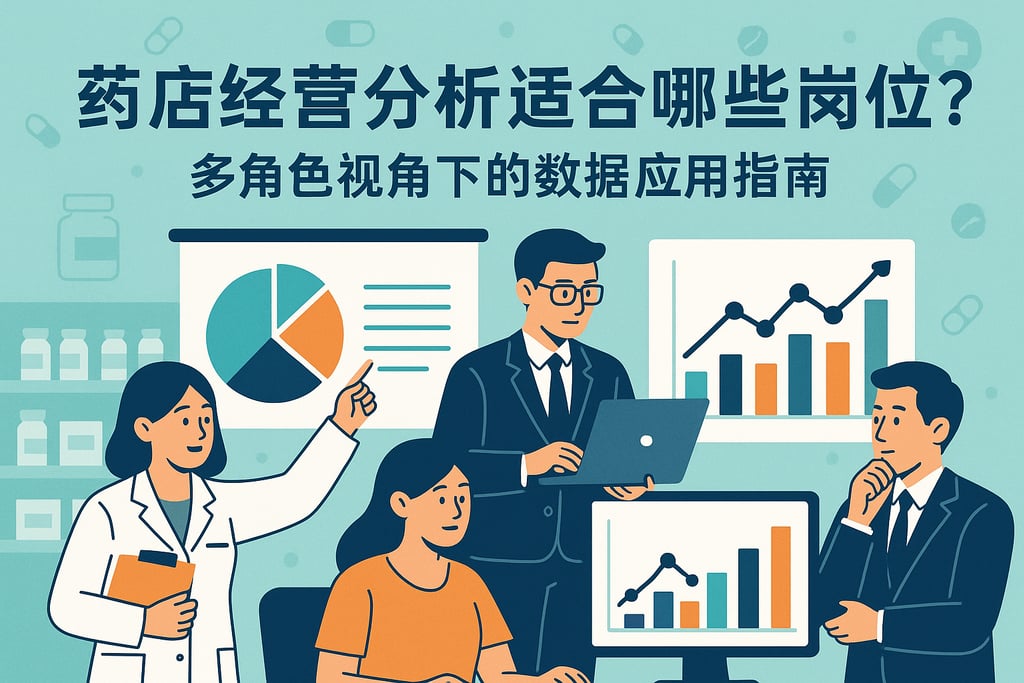 药店经营分析适合哪些岗位？多角色视角下的数据应用指南