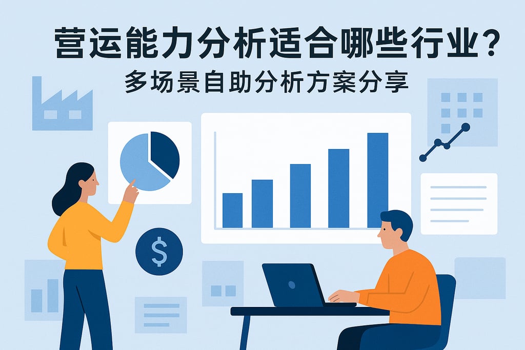 营运能力分析适合哪些行业？多场景自助分析方案分享
