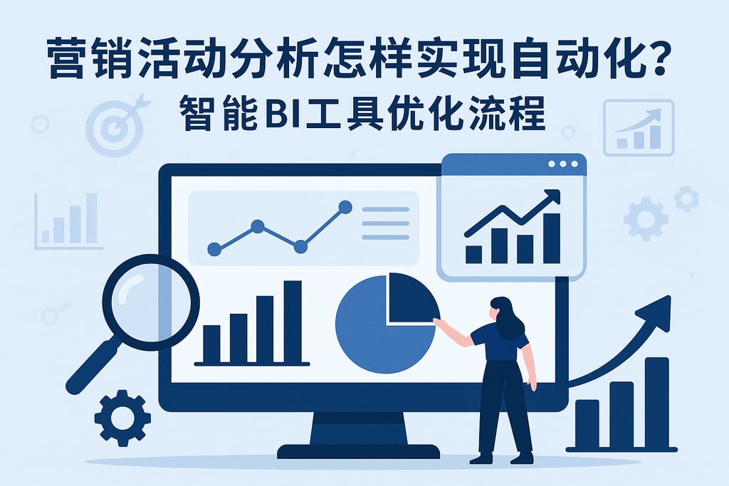 营销活动分析怎样实现自动化？智能BI工具优化流程