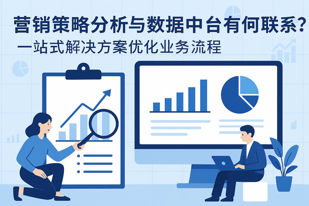 营销策略分析和数据中台有何联系？一站式解决方案优化业务流程