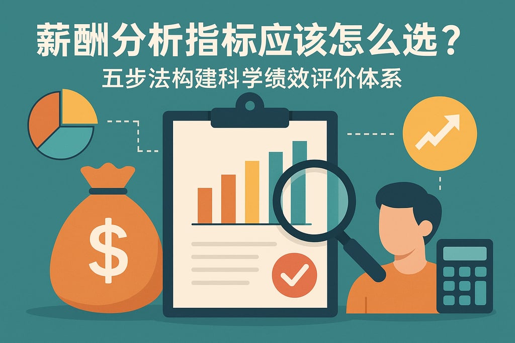 薪酬分析指标应该怎么选？五步法构建科学绩效评价体系