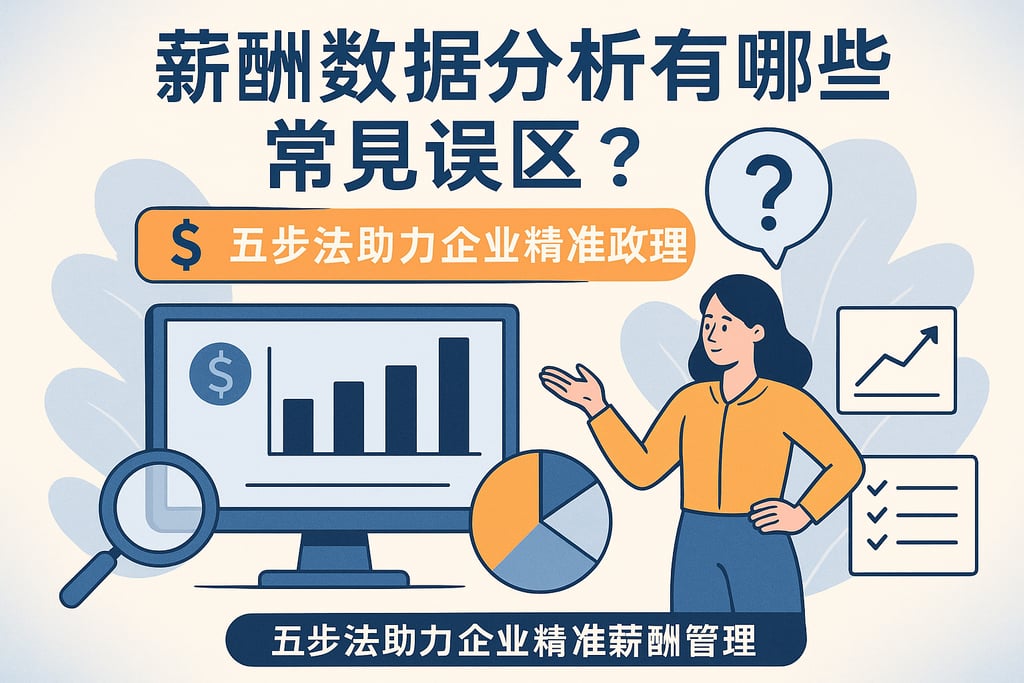 薪酬数据分析有哪些常见误区？五步法助力企业精准薪酬管理