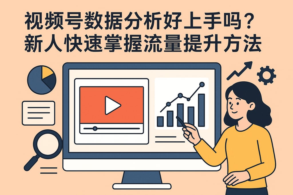 视频号数据分析好上手吗？新手快速掌握流量提升方法