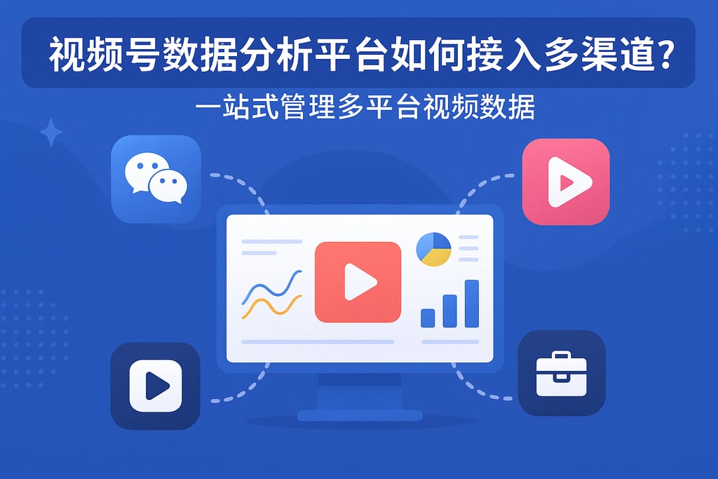视频号数据分析平台如何接入多渠道？一站式管理多平台视频数据