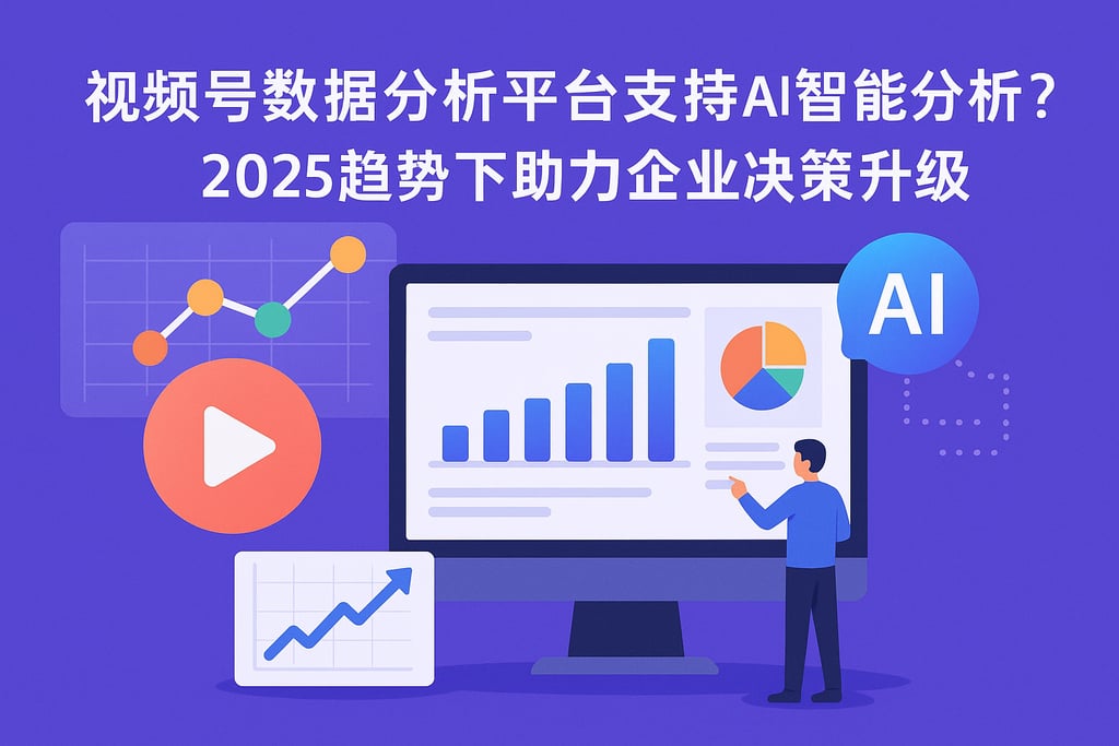 视频号数据分析平台支持AI智能分析吗？2025趋势下助力企业决策升级