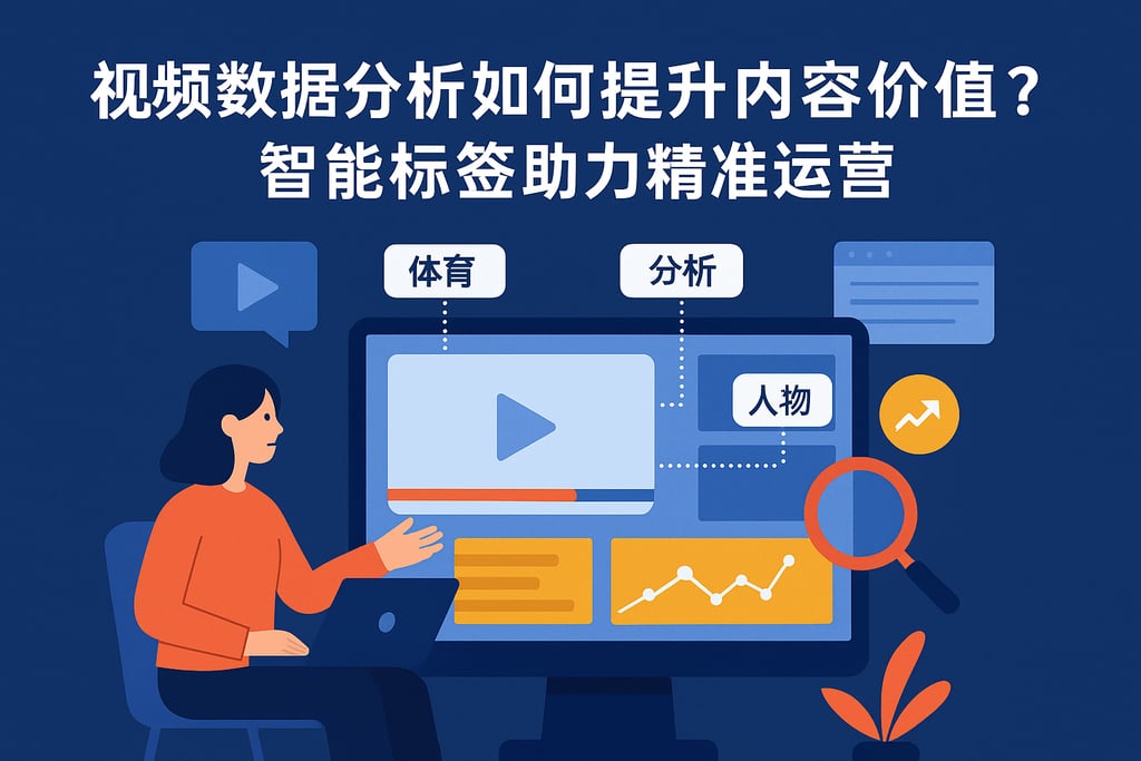视频数据分析如何提升内容价值？智能标签助力精准运营