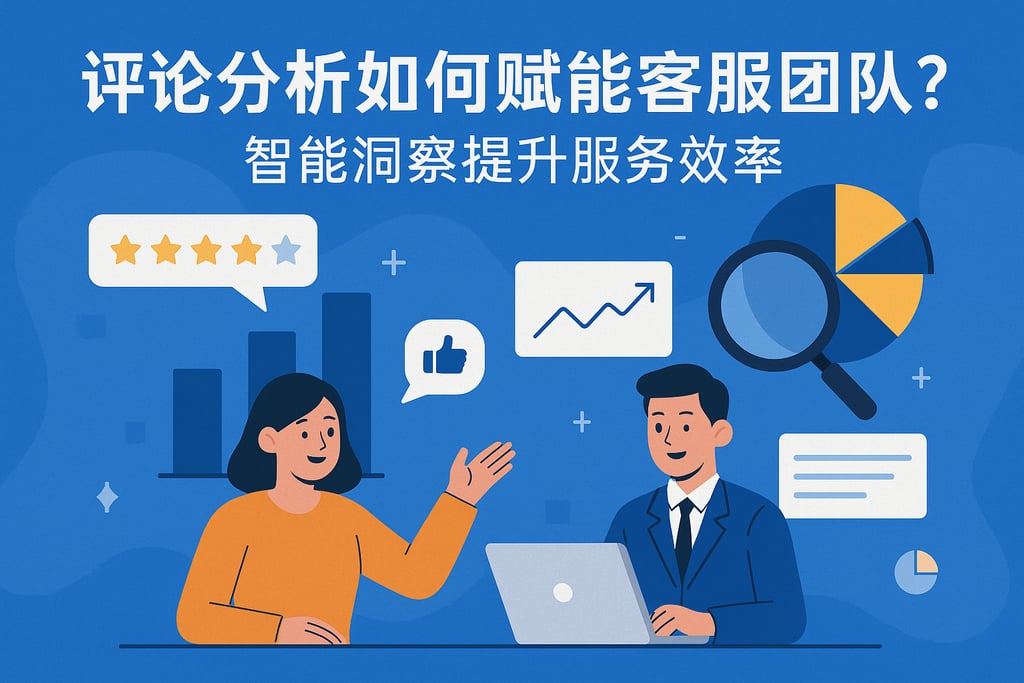 评论分析如何赋能客服团队？智能洞察提升服务效率