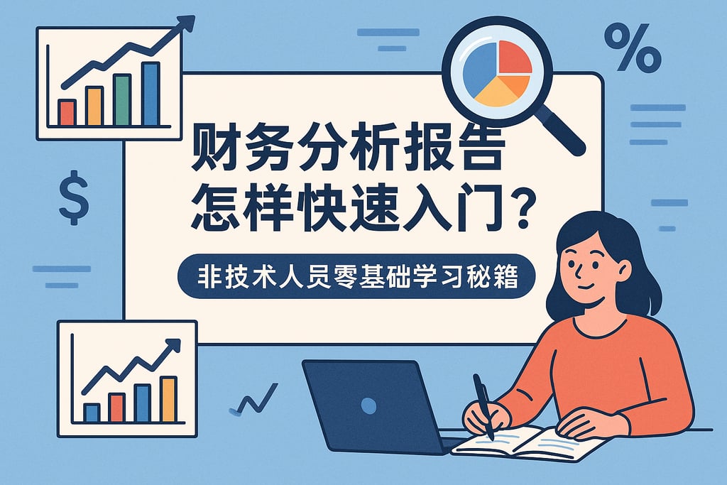 财务分析报告怎样快速入门？非技术人员零基础学习秘籍