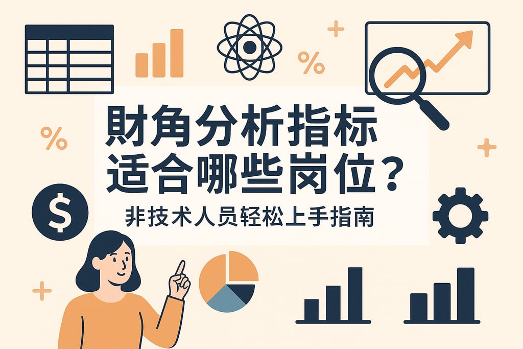 财务分析指标适合哪些岗位？非技术人员轻松上手指南