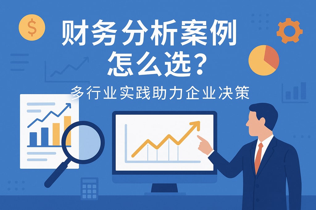 财务分析案例怎么选？多行业实践助力企业决策