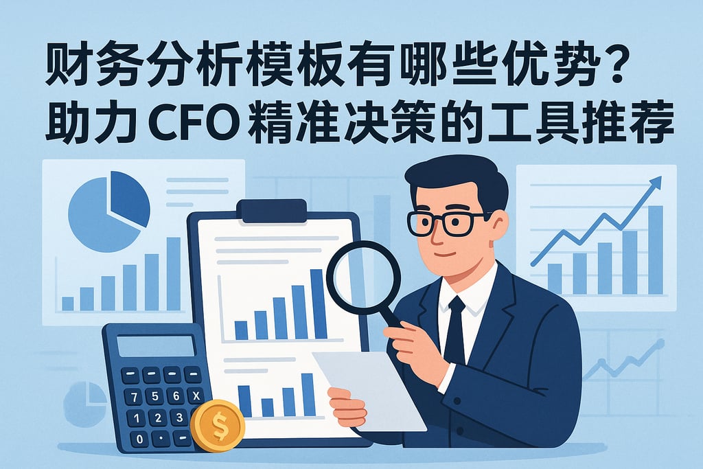 财务分析模板有哪些优势？助力CFO精准决策的工具推荐