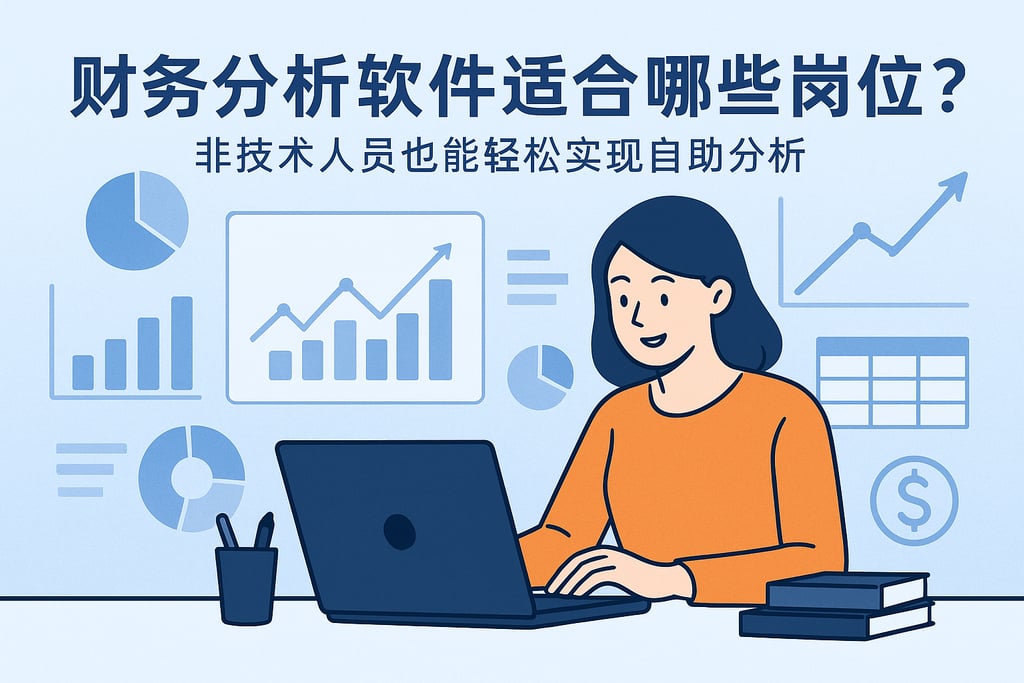 财务分析软件适合哪些岗位？非技术人员也能轻松实现自助分析