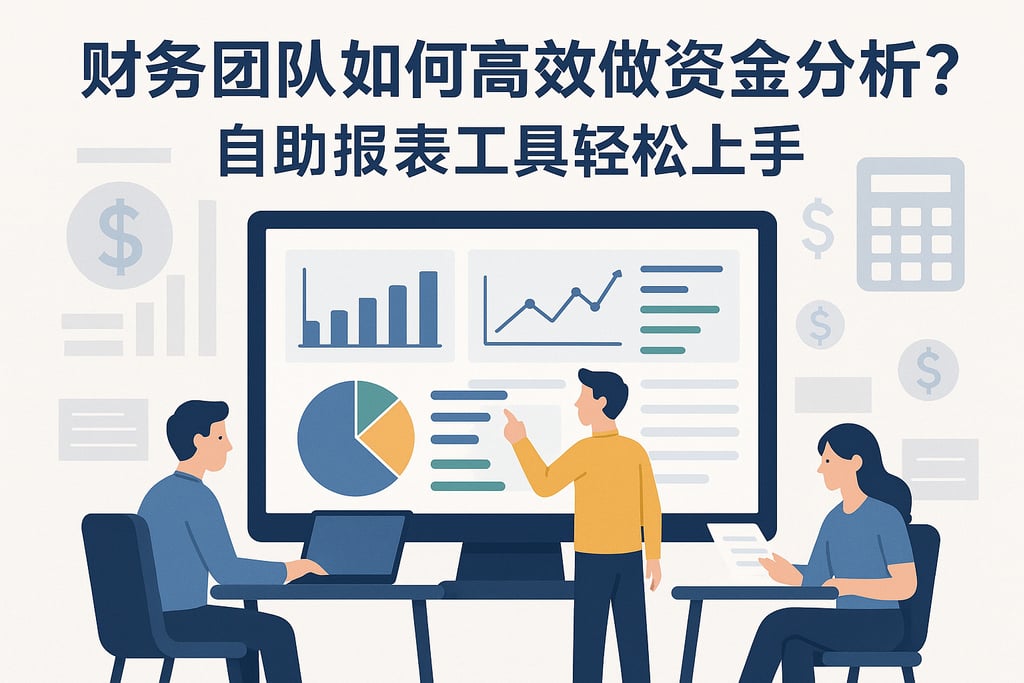 财务团队如何高效做资金分析？自助报表工具轻松上手