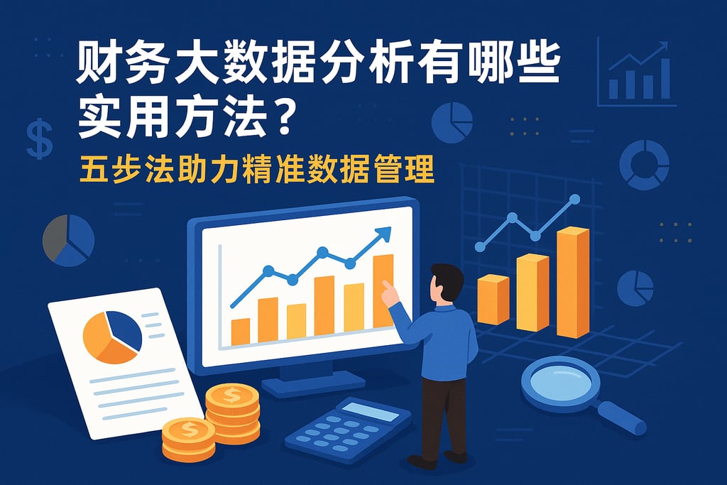 财务大数据分析有哪些实用方法？五步法助力精准数据管理