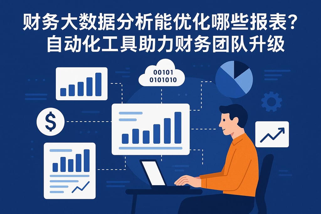 财务大数据分析能优化哪些报表？自动化工具助力财务团队升级