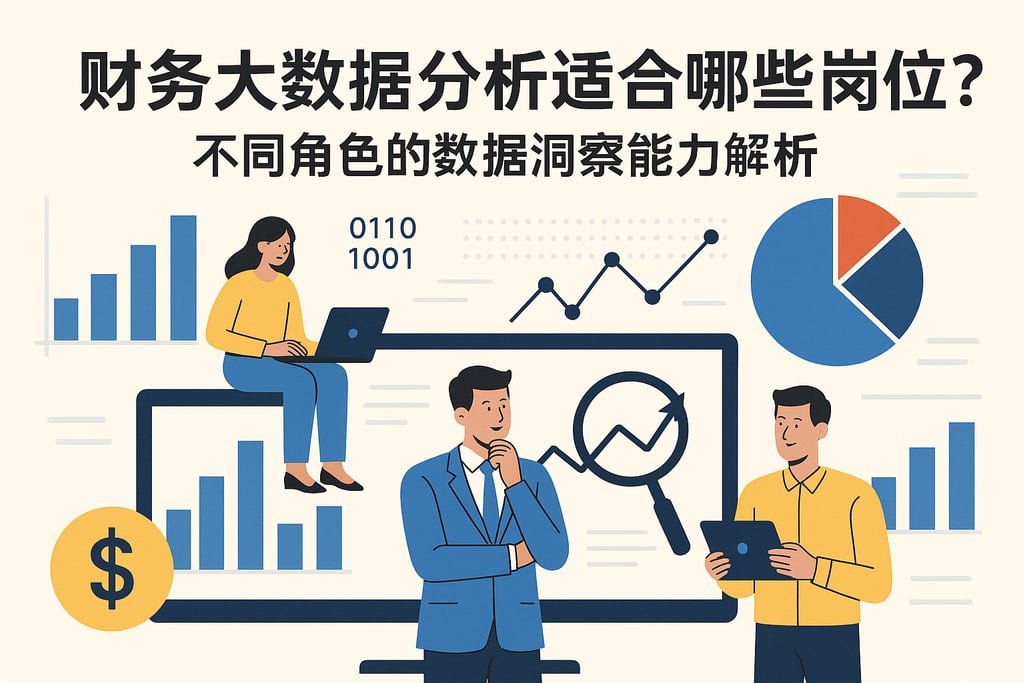 财务大数据分析适合哪些岗位？不同角色的数据洞察能力解析