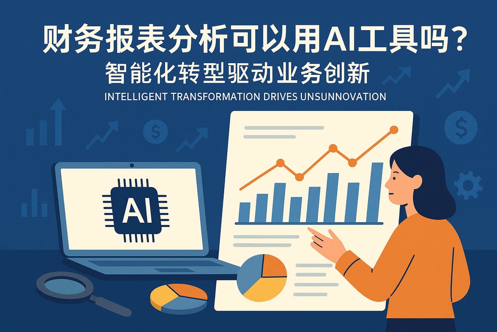 财务报表分析可以用AI工具吗？智能化转型驱动业务创新