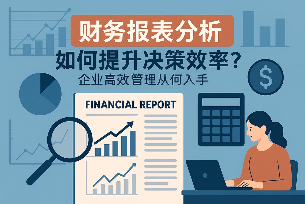 财务报表分析如何提升决策效率？企业高效管理从何入手