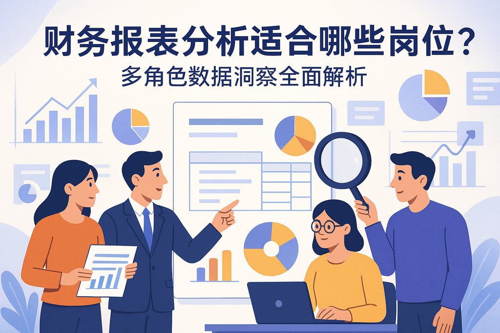 财务报表分析适合哪些岗位使用？多角色数据洞察全面解析