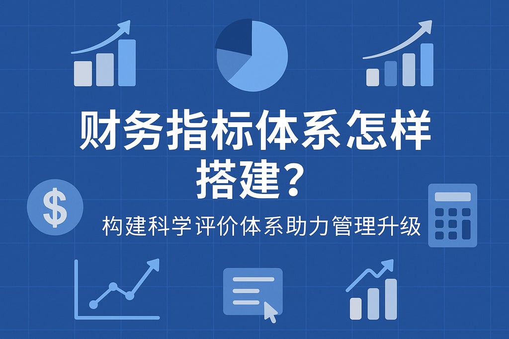 财务指标体系怎样搭建？构建科学评价体系助力管理升级