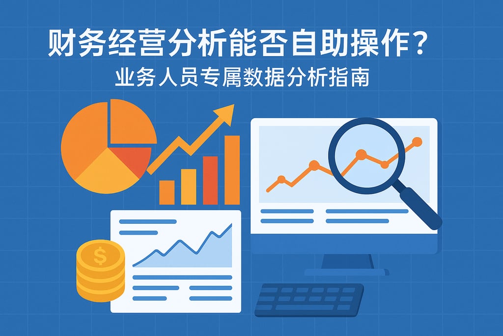财务经营分析能否自助操作？业务人员专属数据分析指南