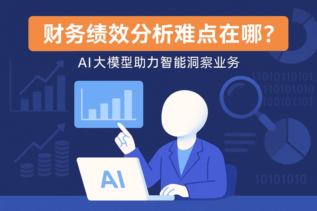 财务绩效分析难点在哪？AI大模型助力智能洞察业务