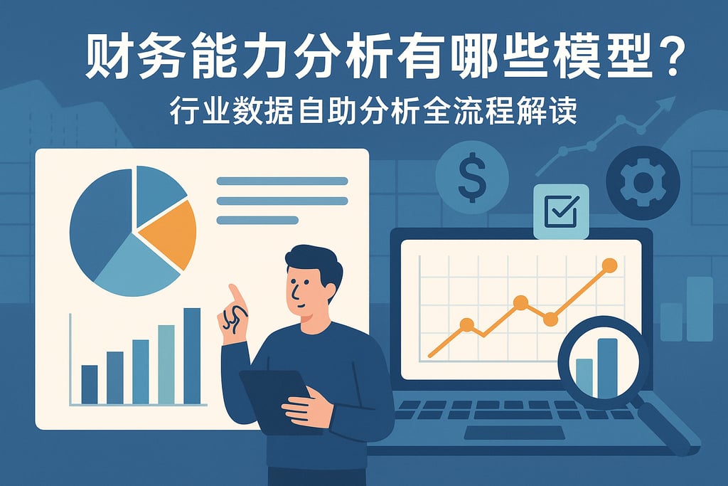 财务能力分析有哪些模型？行业数据自助分析全流程解读