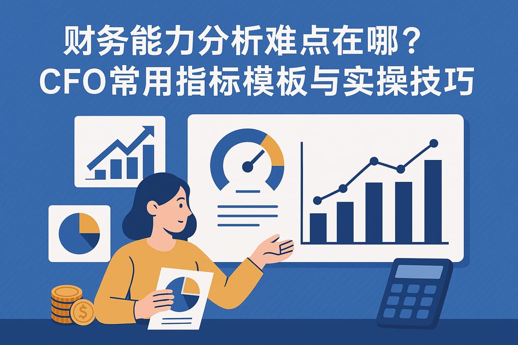 财务能力分析难点在哪？CFO常用指标模板与实操技巧