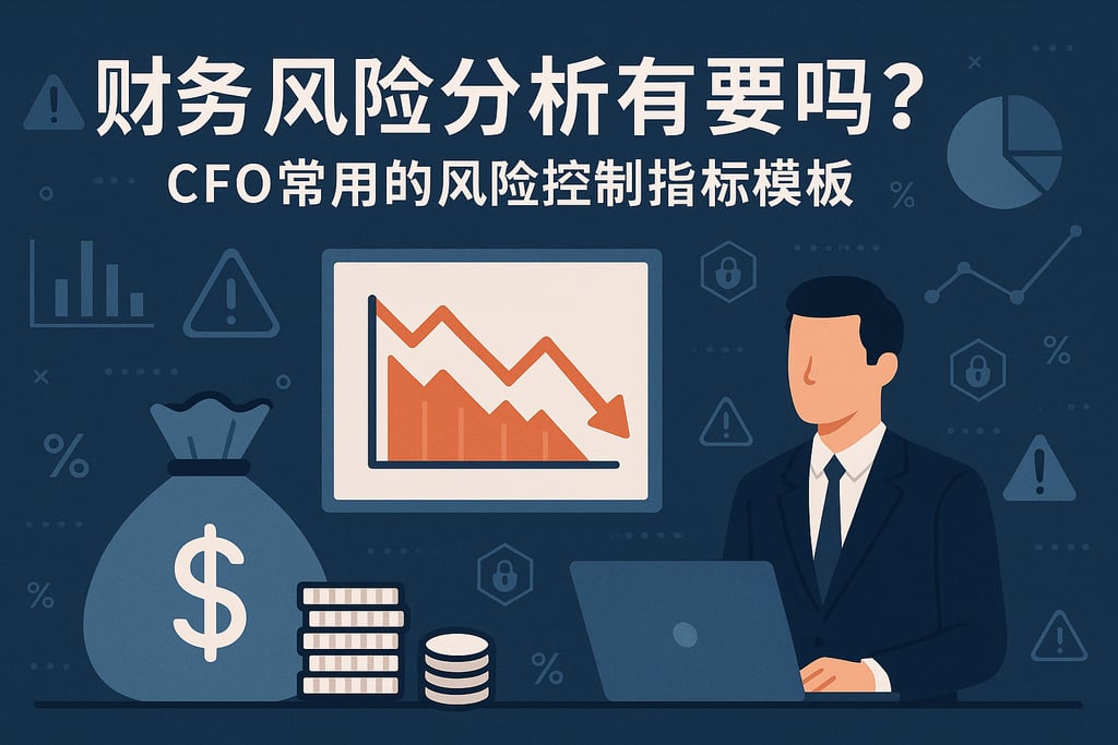 财务风险分析有必要吗？CFO常用的风险控制指标模板