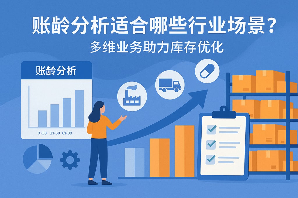 账龄分析适合哪些行业场景？多维业务助力库存优化
