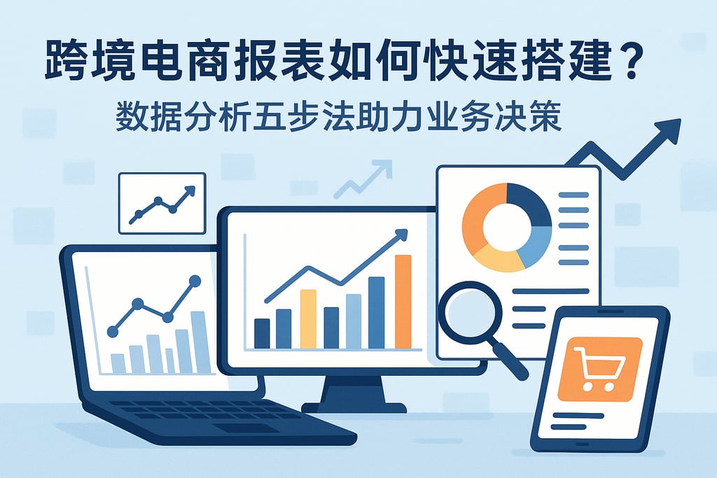 跨境电商报表如何快速搭建？数据分析五步法助力业务决策