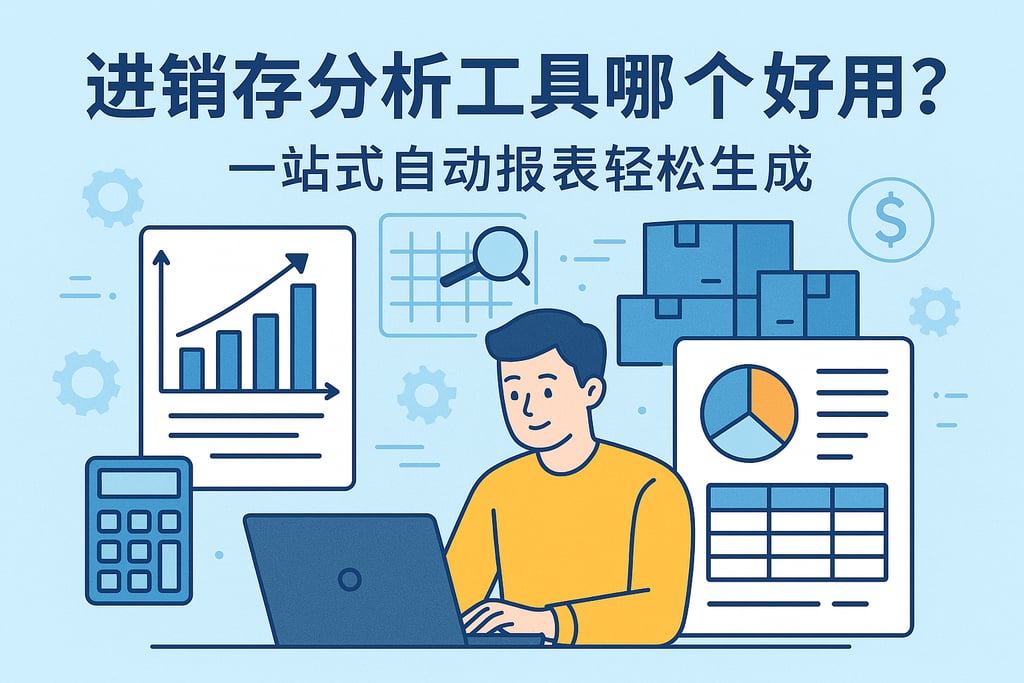 进销存分析工具哪个好用？一站式自动报表轻松生成