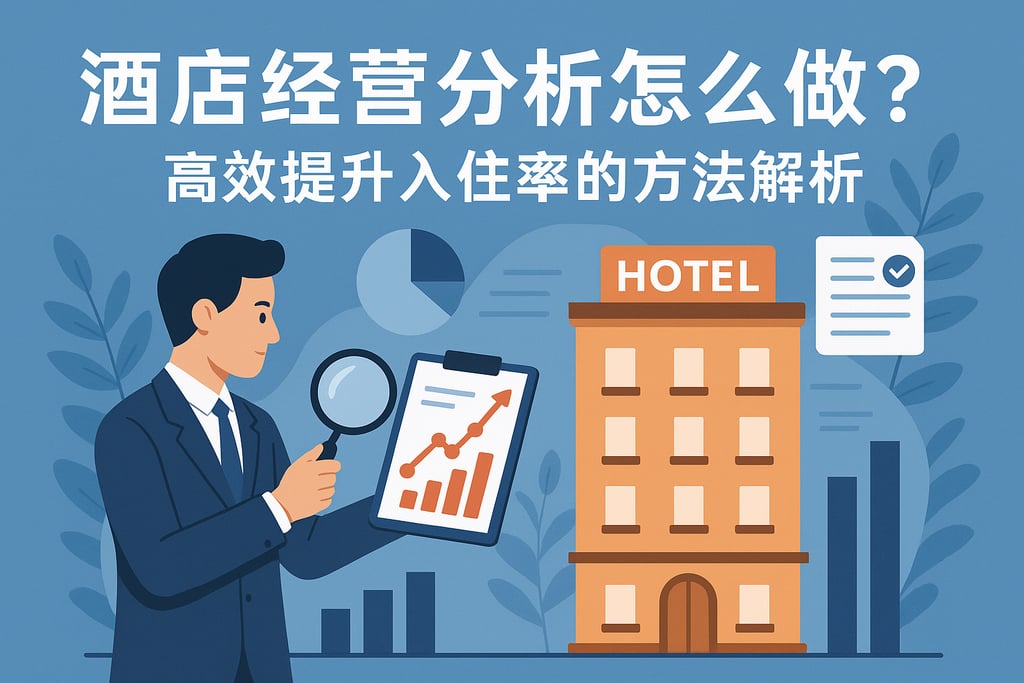 酒店经营分析怎么做？高效提升入住率的方法解析